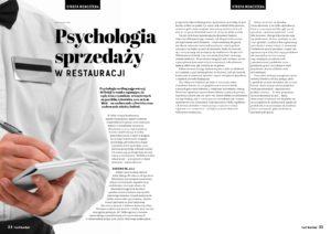 Read more about the article „Psychologia sprzedaży w restauracji”